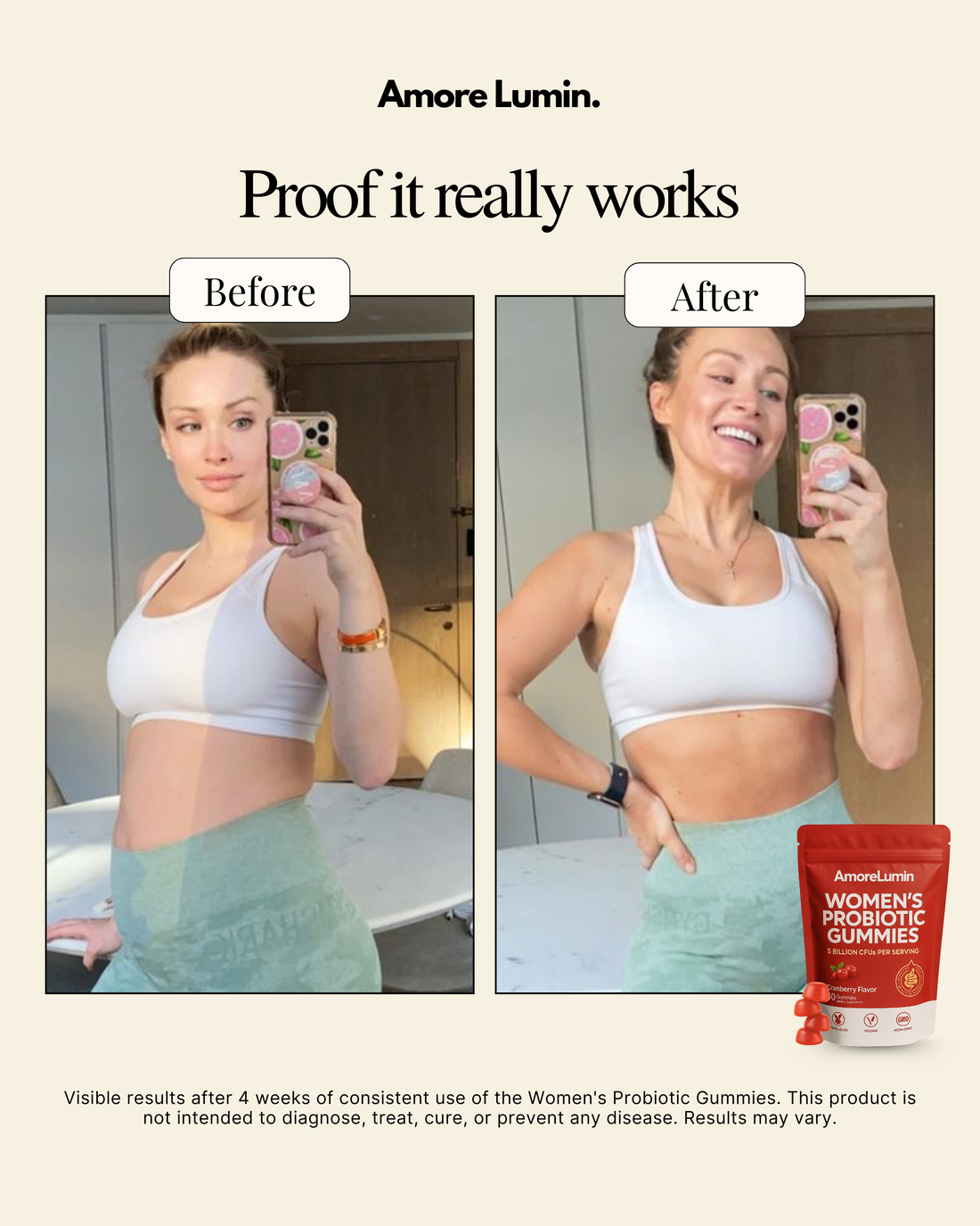 Bloating Relief & Digestion Probiotic Gummies