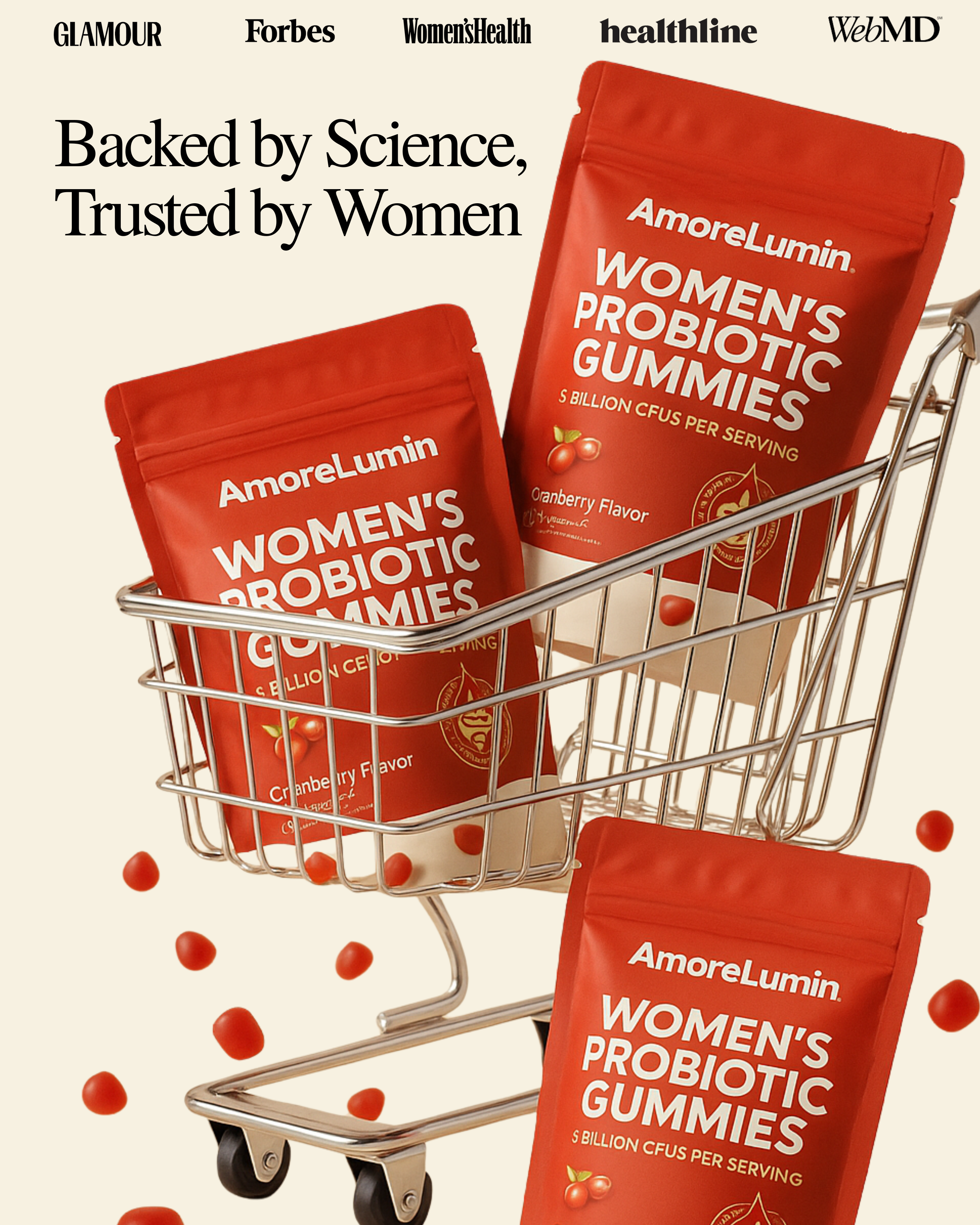 Bloating Relief & Digestion Probiotic Gummies