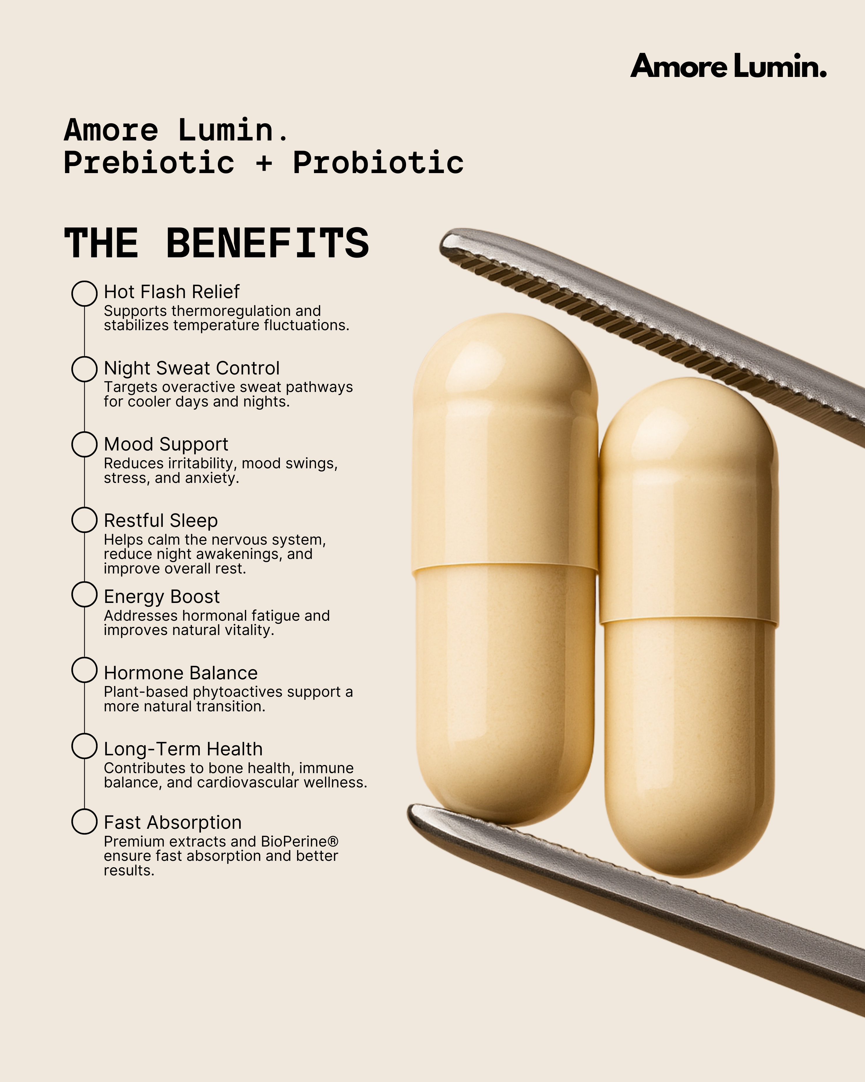 Menopause Relief & Hormone Balance Supplements