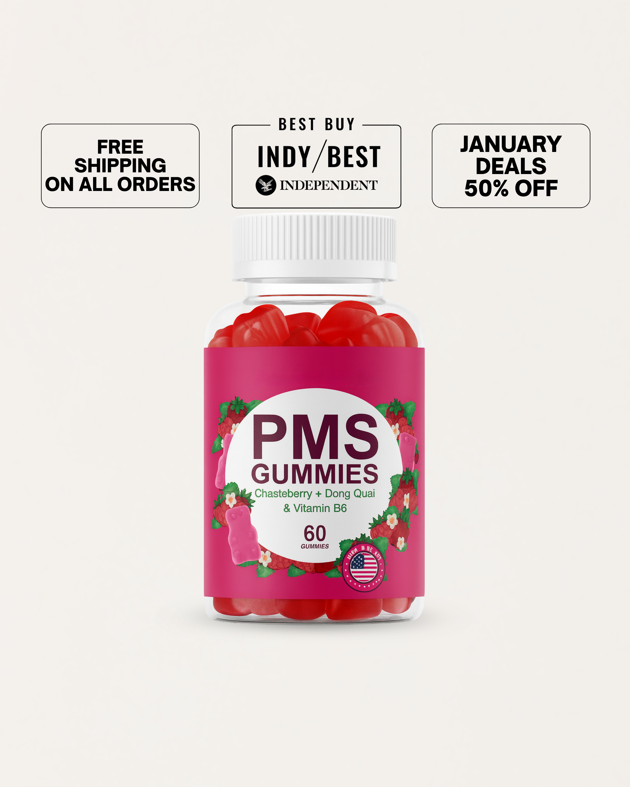 Mood & Cramp PMS Support Gummies