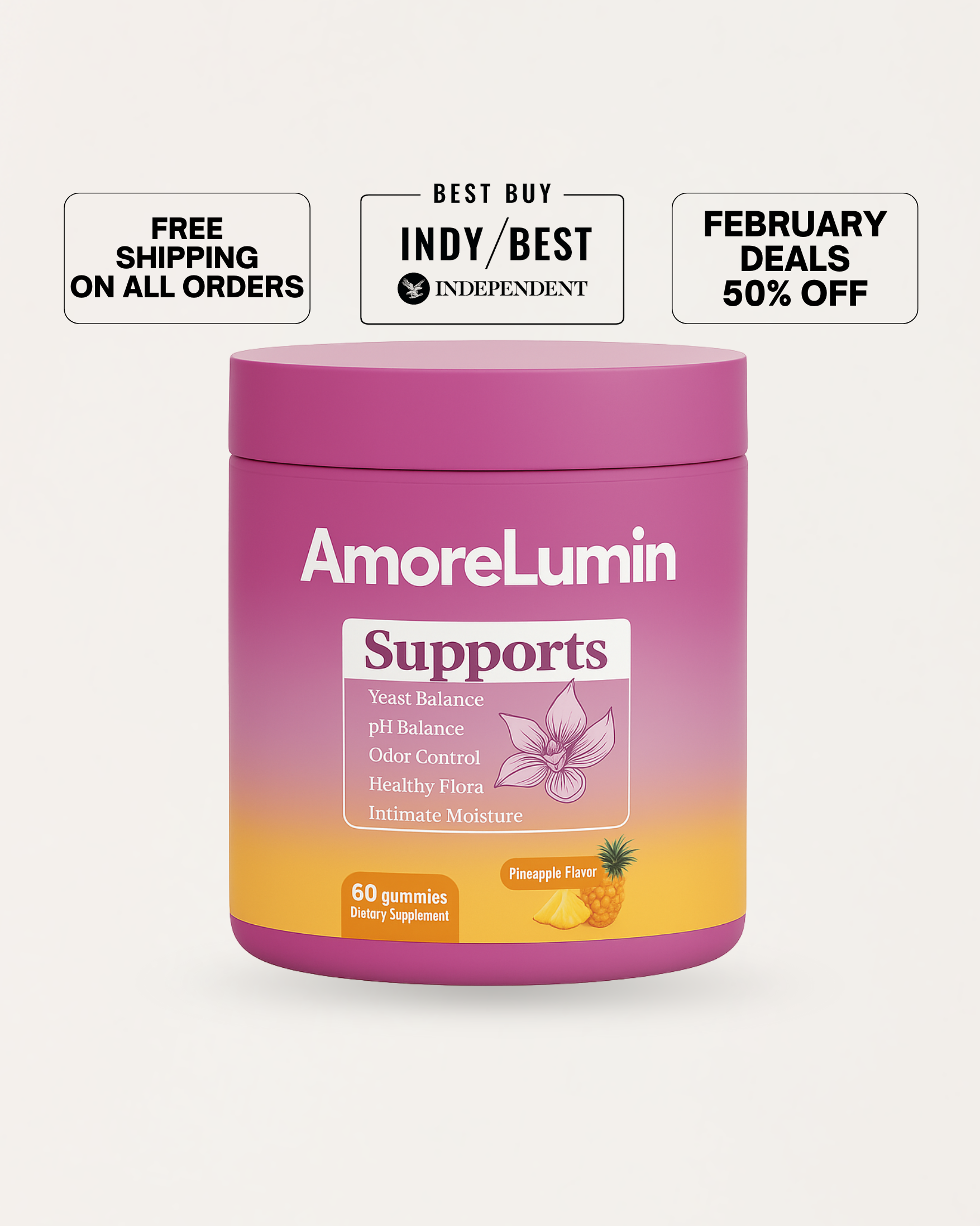 Good Girl pH & Vaginal Probiotic Support Gummies