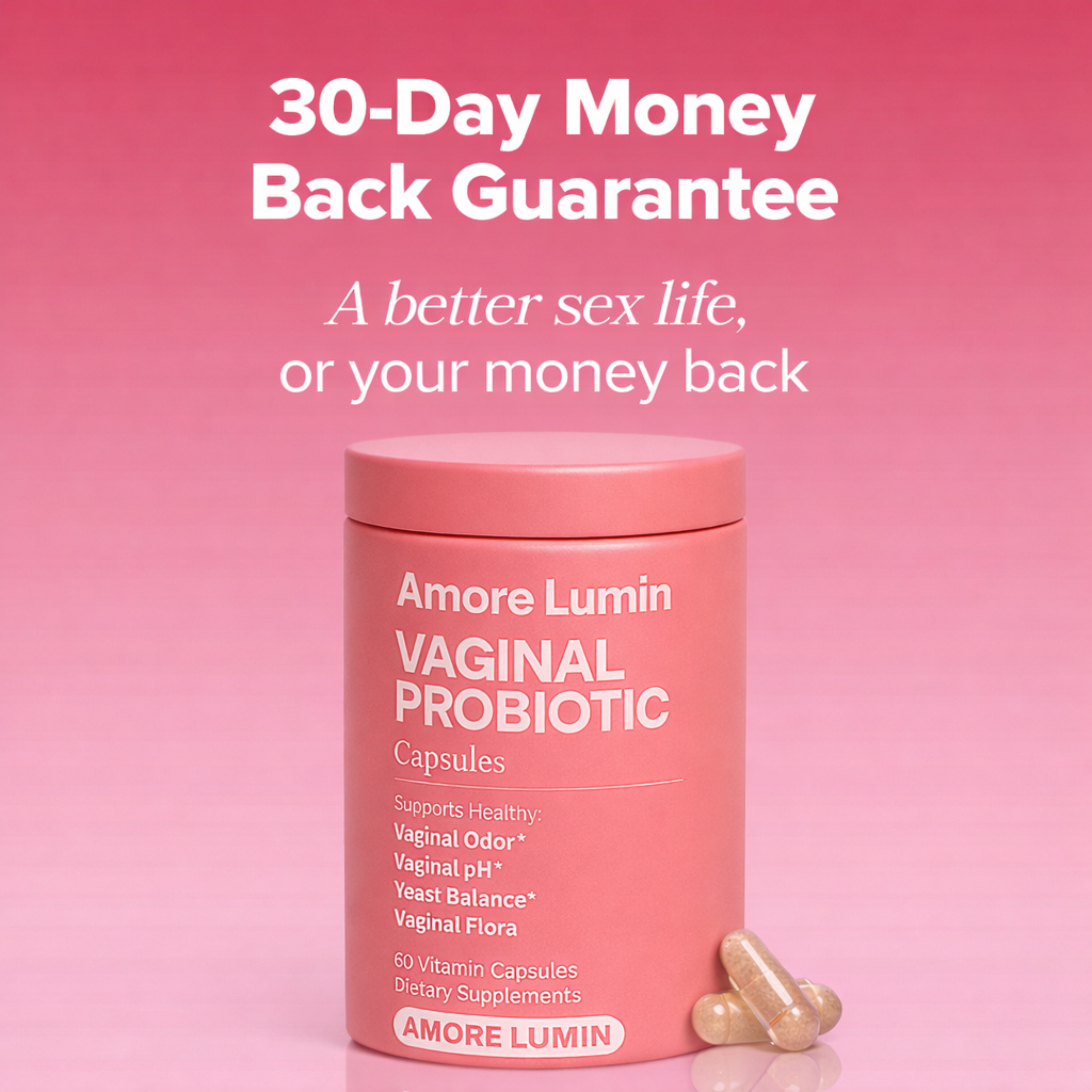 Clinically Intimacy Probiotics For Woman in Menopause